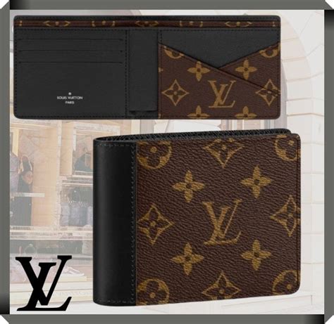 buy louis vuitton mens wallet|Multiple Wallet Monogram Macassar Canvas .